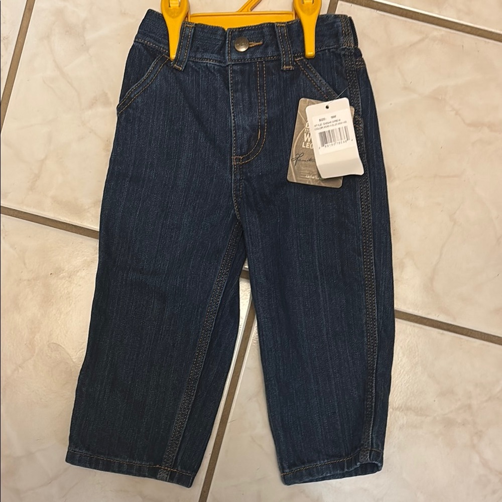 Carhartt Kids Dark Blue Jeans